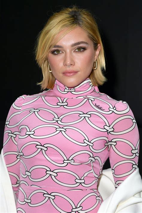 florence pugh titties|Florence Pugh Once Again Freed the Nipple During Couture Week